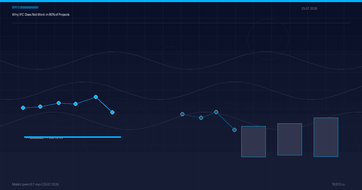 Иллюстрация: Why IFC Does Not Work in 80% of Projects
